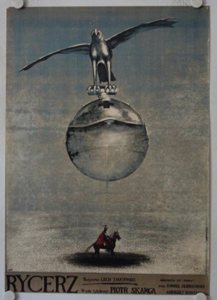 Rycerz originales polnisches Filmplakat